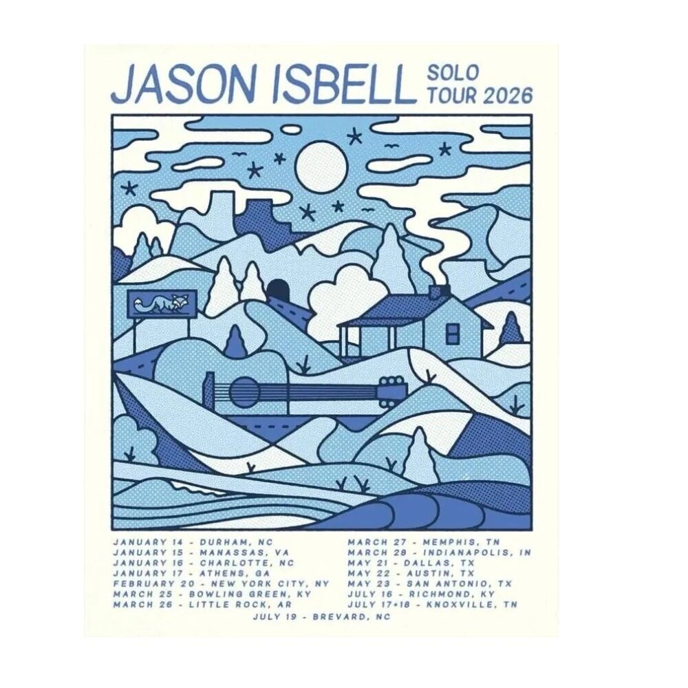 Jason Isbell Solo Tour 2026 Schedule poster 165